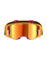 Alpinestars Supertech Corp MX Goggles Yellow/Pink Mirror Red