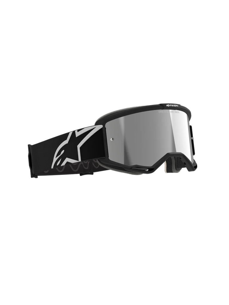 Alpinestars Vision 5 Corp MX Goggles Black Mirror Silver