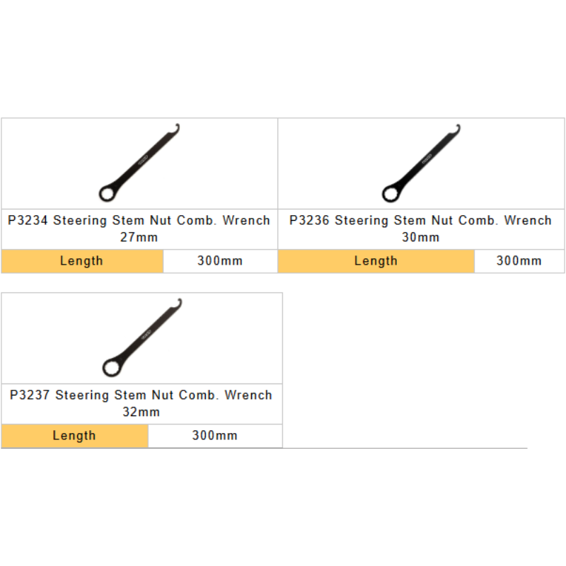 Unit Steering Stem Nut Comb. Wrench 27mm