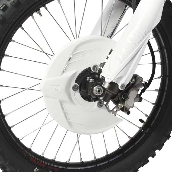 Zeta Front Disc Guard White