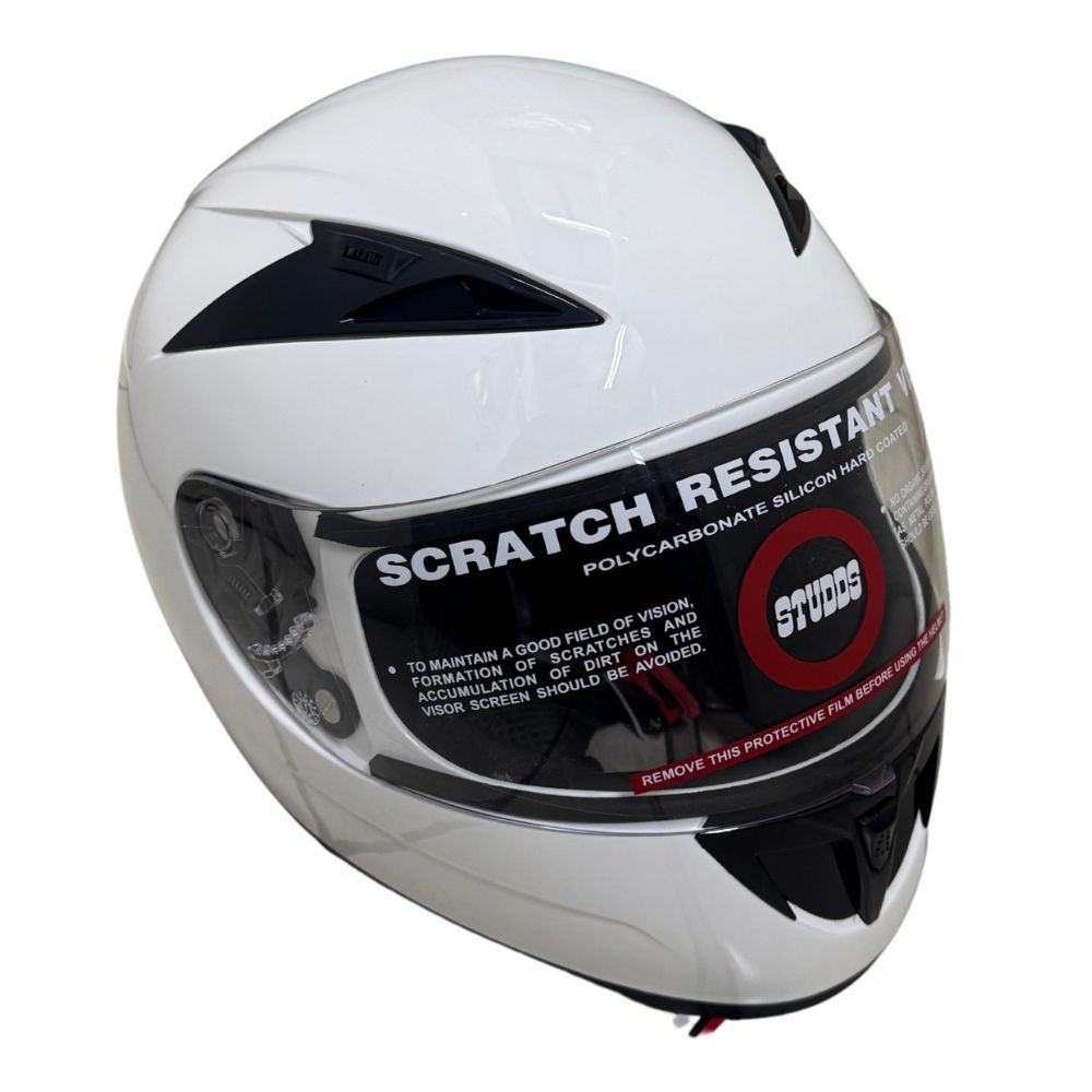 SMK Scorpion Full Face Helmet White