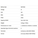 Kage Motorcycle Battery GT12B-4