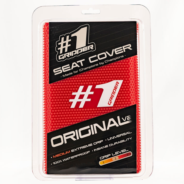 One Gripper Original V2 Universal Seat Cover Red