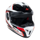 Nitro Helmet Full Face N700 Contour Black/White/Red