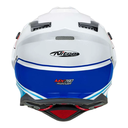 Nitro Helmet Adventura White/Red/Blue/Light Blue