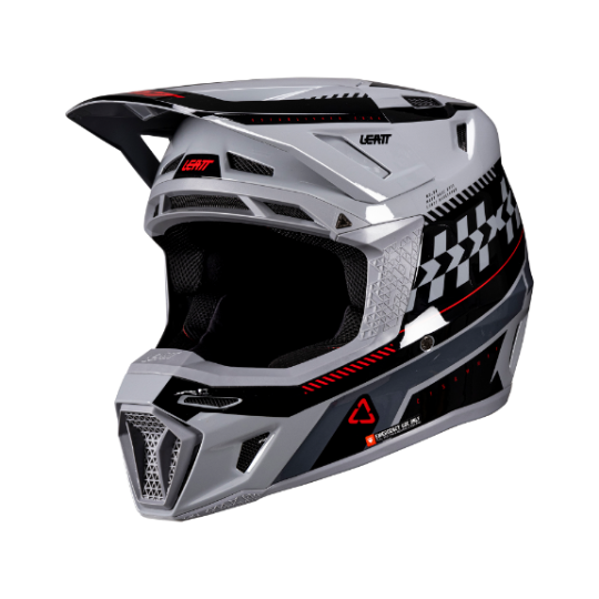 Leatt Moto 8.5 V26 MX Helmet Kit Grey