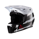 Leatt Moto 9.5 V26 MX Helmet Kit Carbon/White