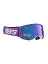 Alpinestars Supertech Vista Goggles Purple/Pink Mirror Blue
