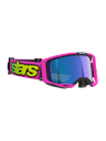 Alpinestars Vision 8 Vista Goggles Pink/Flou Yellow Mirror Blue