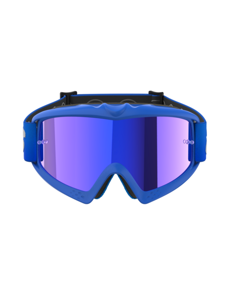 Alpinestars Youth Vision Blaze Goggles Blue Mirror Blue