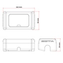 Zeta X-LAP Self-timing Lap Timer for SX Handlebar 28.6mm Fat Bar