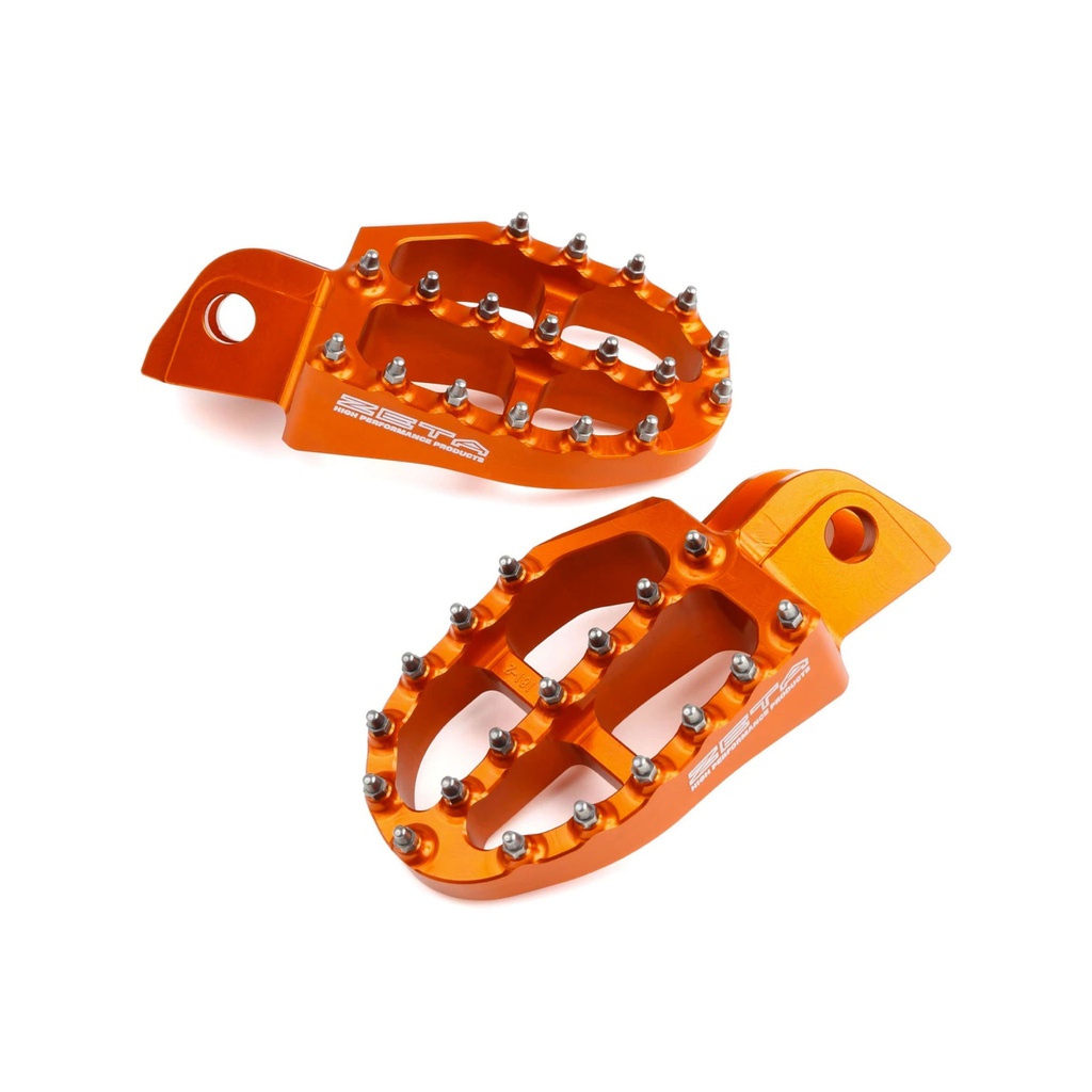 Zeta Alu Foot Pegs KTM|Husqvarna|GasGas Orange