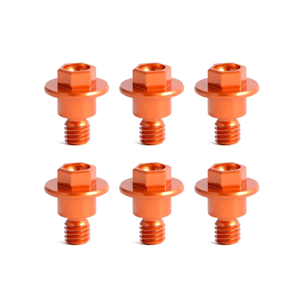 Racecraft Fork Guard Bolts KTM Orange 6pc