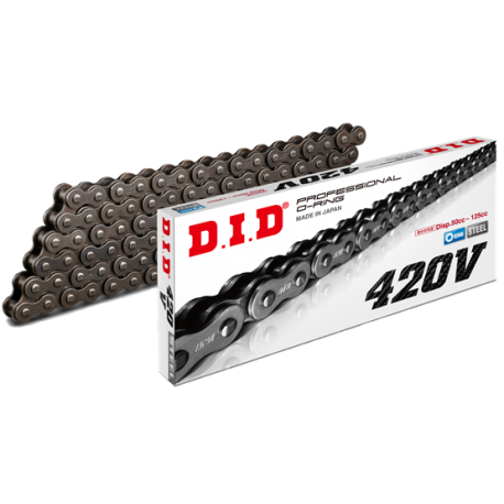 DID Chain 420 130L VO O-Ring Clip Black