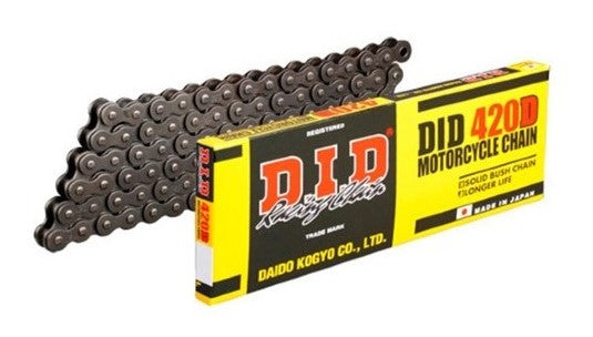 DID Chain 420 140L D Std Clip Type RB Black