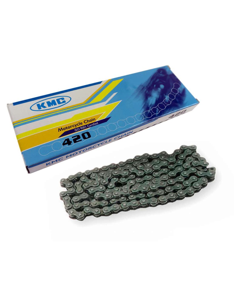 KMC Chain 420 120L Std Clip Natural