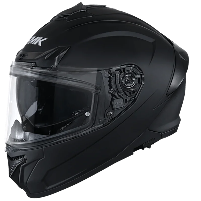 SMK Typhoon Full Face Helmet Matt Black