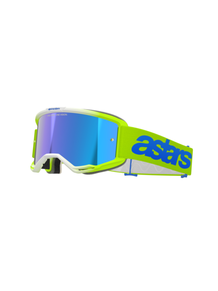 Alpinestars Goggles Vision 5 Blaze Yellow/Blue Mirror Blue