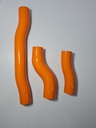 Lizzard Radiator Hose Kit KTM|HSQ|GG 2T '17-23 Orange
