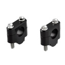 Zeta Bar Raisers Universal 28.6mm H30mm Black