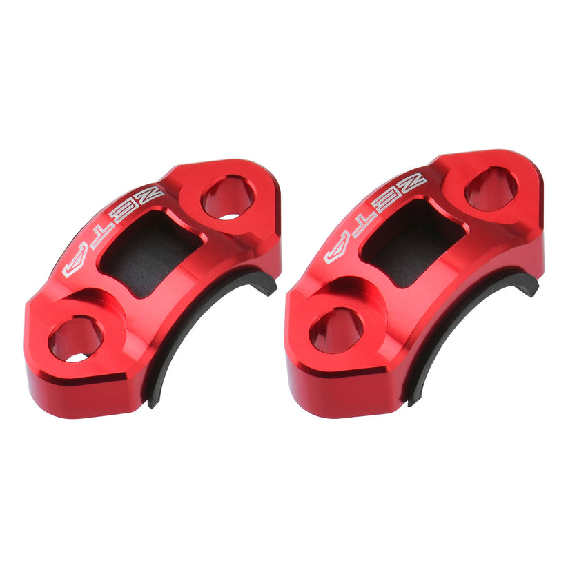 Zeta Rotating Bar Clamp Brake and Clutch Sets Red