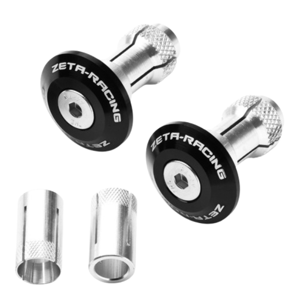 Zeta Bar Ends 35mm Black