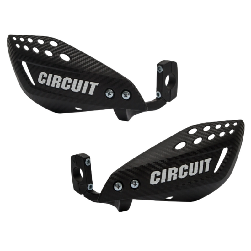 Circuit Vector Handguards Carbon/White