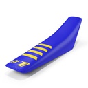 One Gripper Ribbed Seat Cover Blue/Yellow