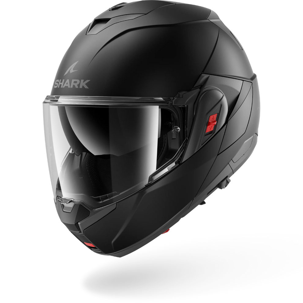 Shark OXO Flip Up Helmet Dark Shadow Mat KMA