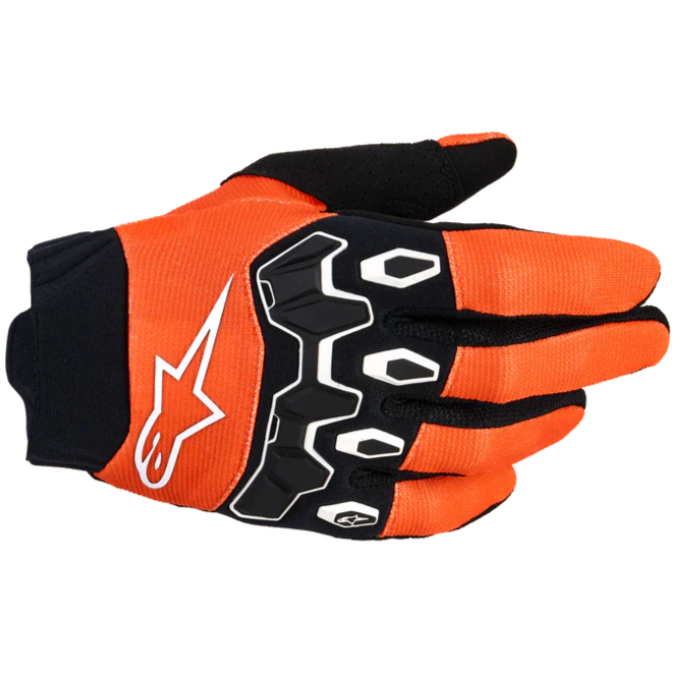 Alpinestars 2026 Youth & Kids Full Bore V2 Gloves Orange/White/Black