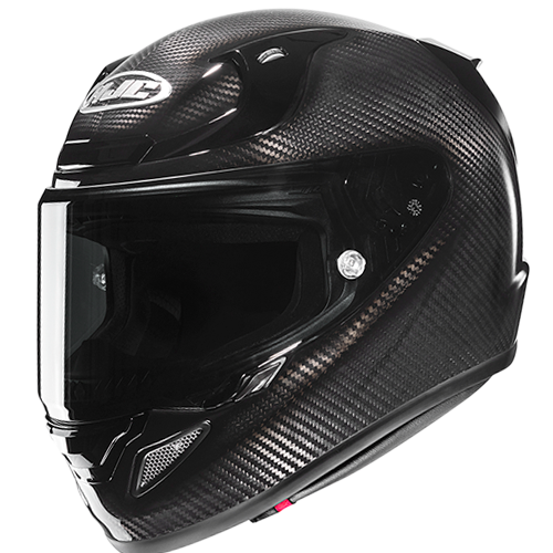 HJC Full Face Carbon Soild Helmet RPHA 12 Black