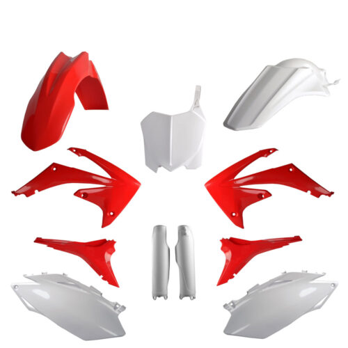 Polisport Plastic Kit CRF250R/CRF450R '09-10 OEM Red/White