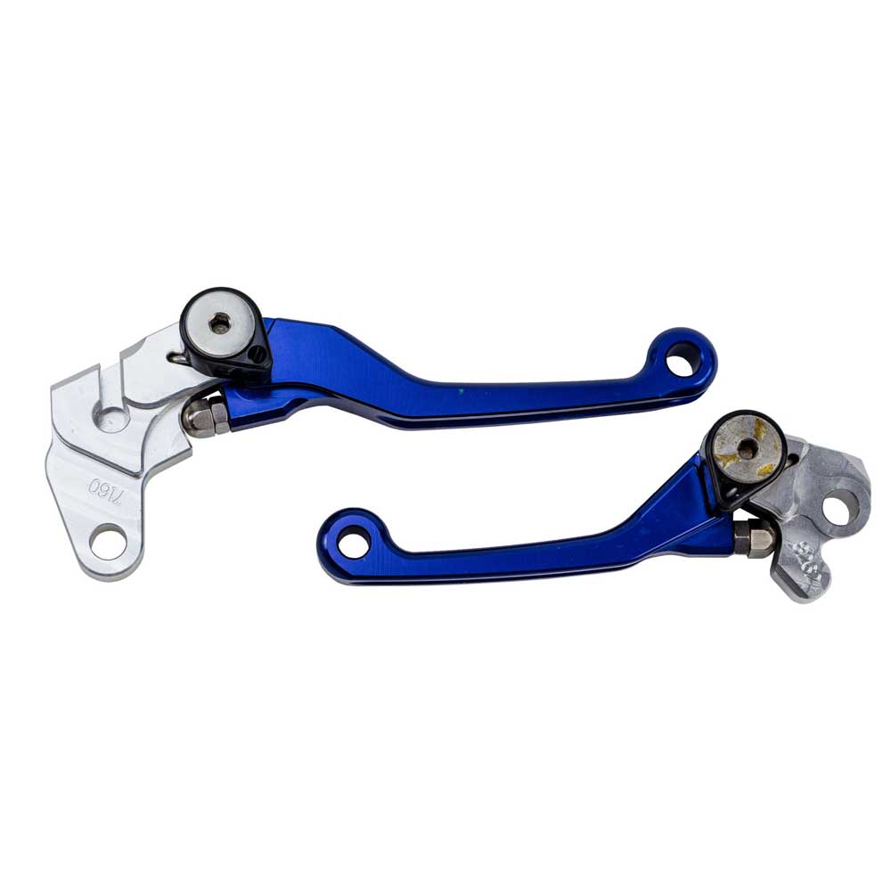 SSI Pivot MX Clutch & Brake Lever Set HSQ TE/FE 22-24 Magura Blue