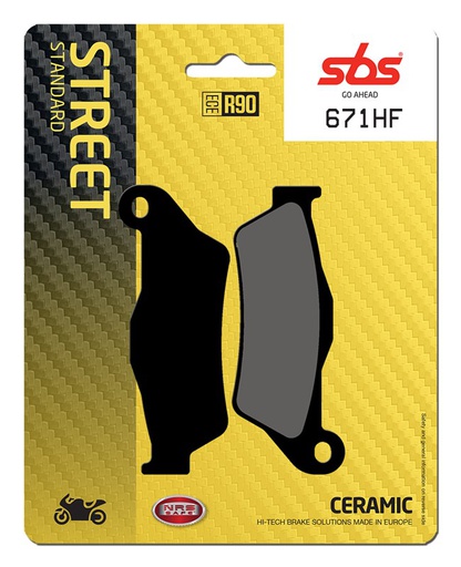 [SBS-671HF] SBS Brake Pad FA181 Ceramic