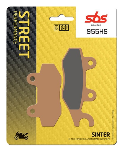 [SBS-955HS] SBS Brake Pad 955HS Street Sinter Front