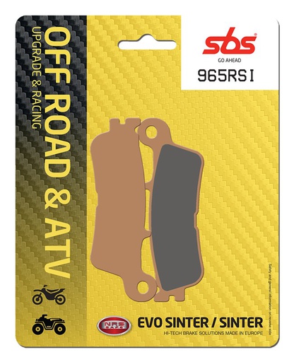 [SBS-965RSI] SBS Brake Pad 965RSI Offroad Race Sinter