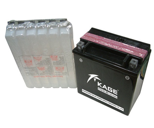 [KAG-GX16-BS] Kage Motorcycle Battery Acid GX16-BS