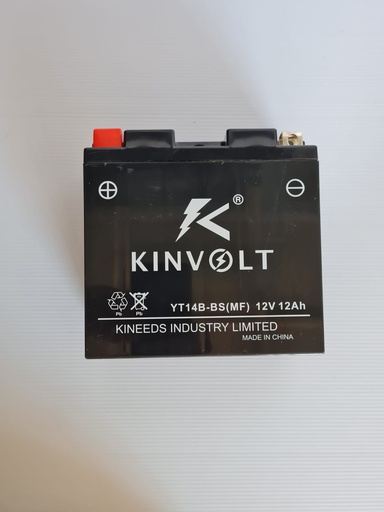 [KIV-94-KT14B-FA] Kinvolt Battery YT14B-BS