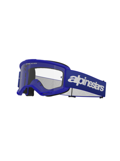 [ALP-AS5103325/7189] Alpinestars Goggles Vision 3 Wordmark Blue Clear