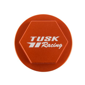[TUS-1439550004] Tusk Anodized Rear Brake Reservoir Cap Orange