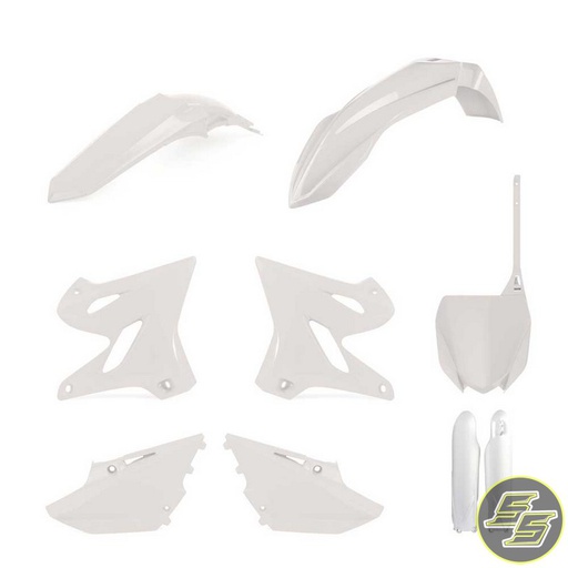 [POL-91343] Polisport Plastic Kit Yamaha YZ125|250 '93-95 White