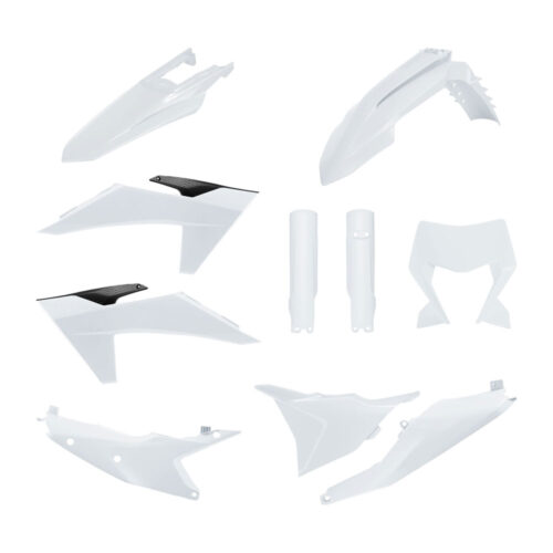 [POL-91640] Polisport Plastic Kit KTM EXC/EXC-F '24-25|XCW/XCW-F '24-25 White