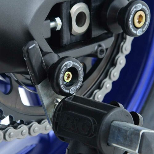 [RNG-CR0002BK] R&G Cotton Reels Triumph YZF-R1 '98-23 Black