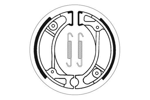 [SBS-2057] SBS Brake Shoe 2057